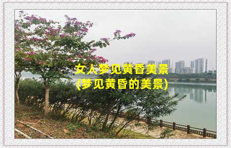 女人梦见黄昏美景(梦见黄昏的美景)