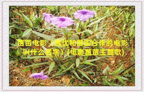 苗苗电影（葛优和苗圃合作的电影叫什么名字）(电影苗苗主题歌)